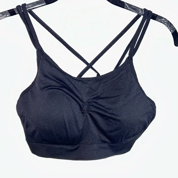 Sweaty Betty Sports Bra Solstice Strappy Crisscross-Back Lightly Padded Pull On - Picture 6 of 13